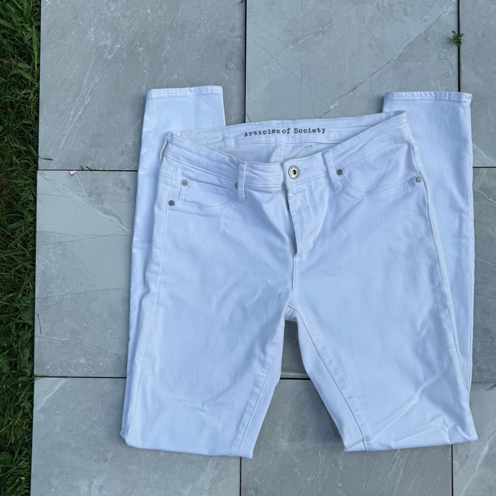 Articles of Society White Jean Pants size 27